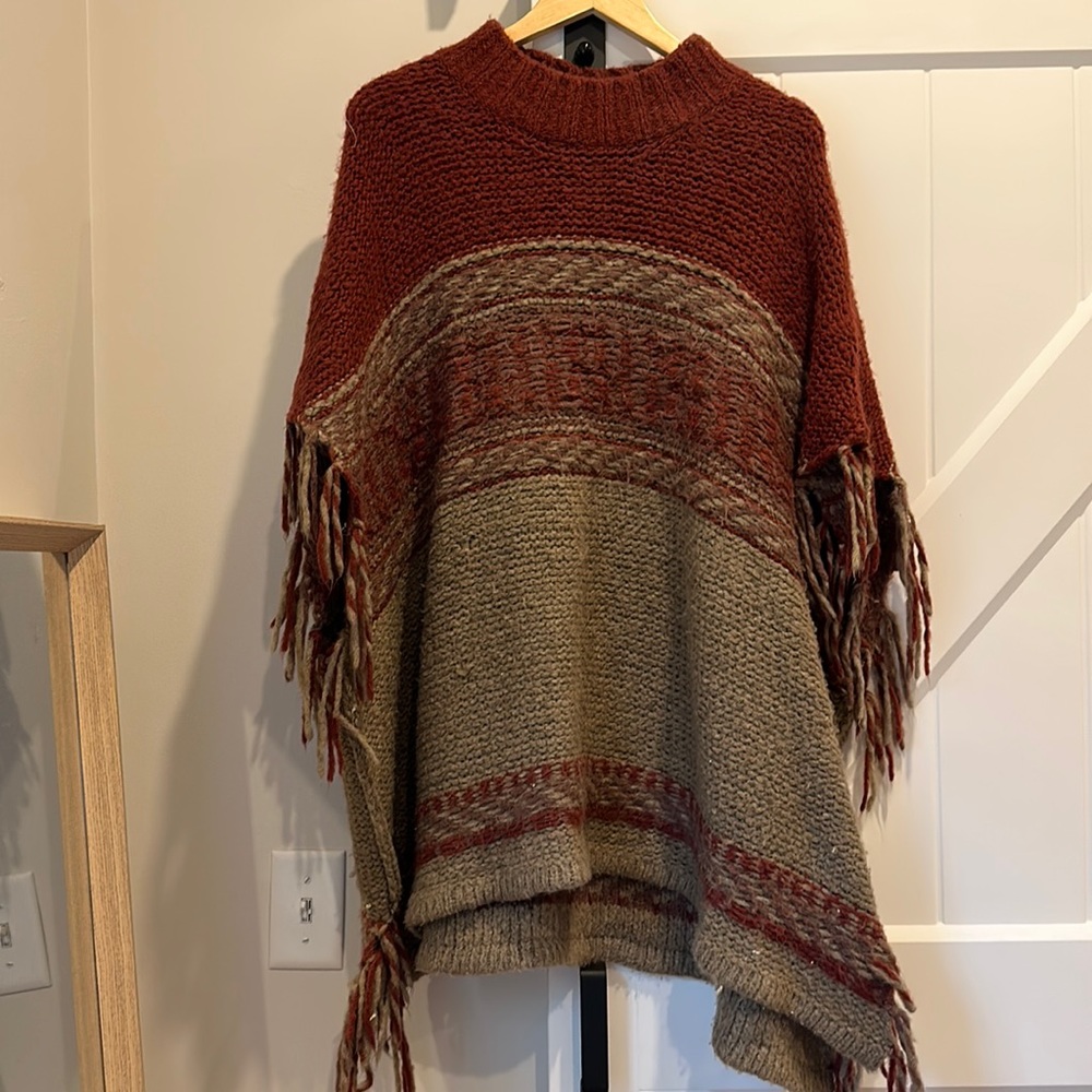 Poncho from Free People